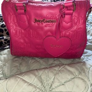 Juicy Couture Fuchsia Shoulder Bag